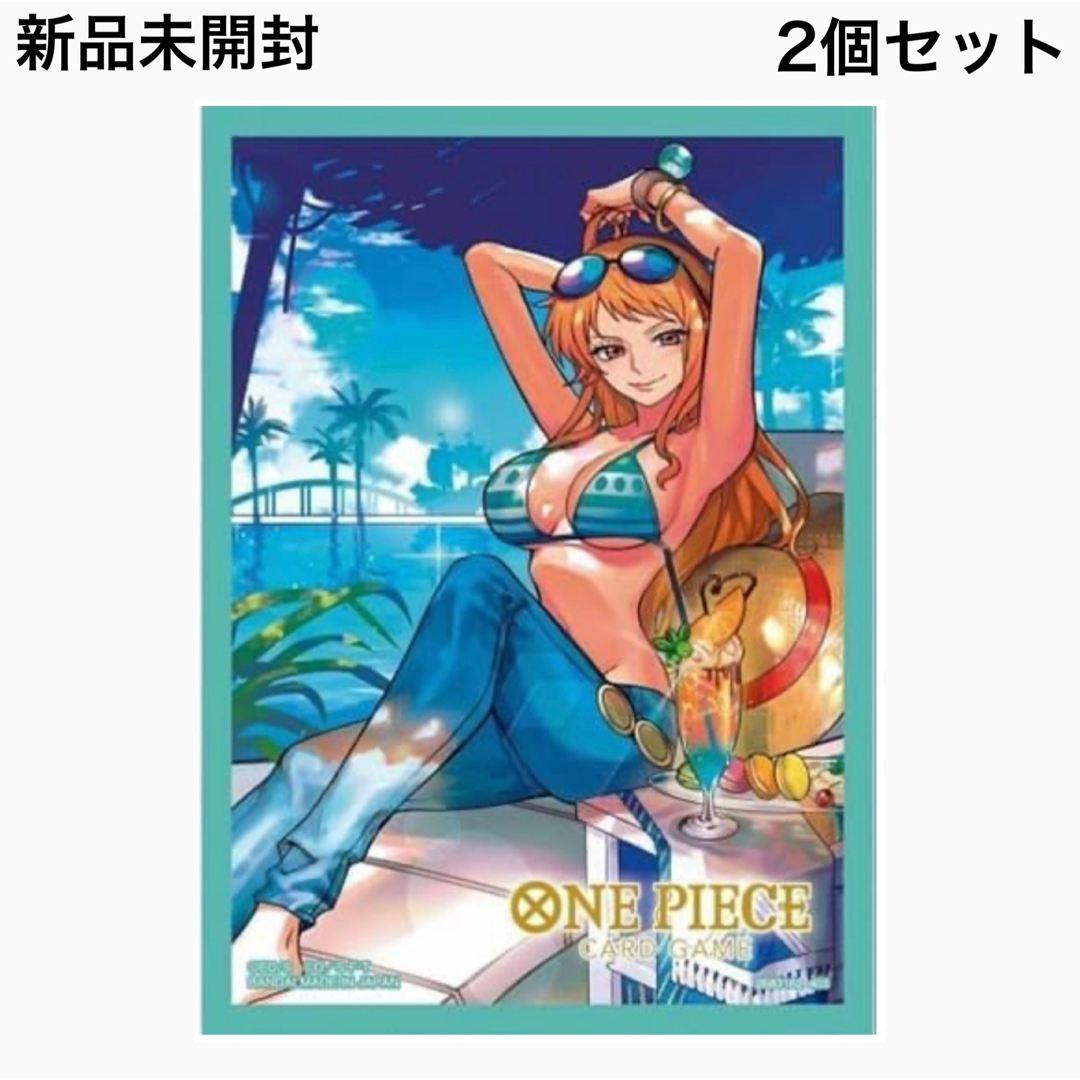 ONE PIECE - 新品 オフィシャルカードスリーブ 4 ナミ ONE PIECE - 新品 オフィシャルカードスリーブ 4 ナミ