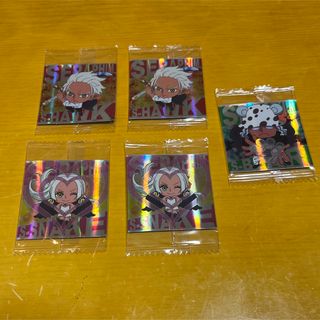 ワンピースシールウエハース LOG9 S スネーク ホーク ベアー(キャラクターグッズ)