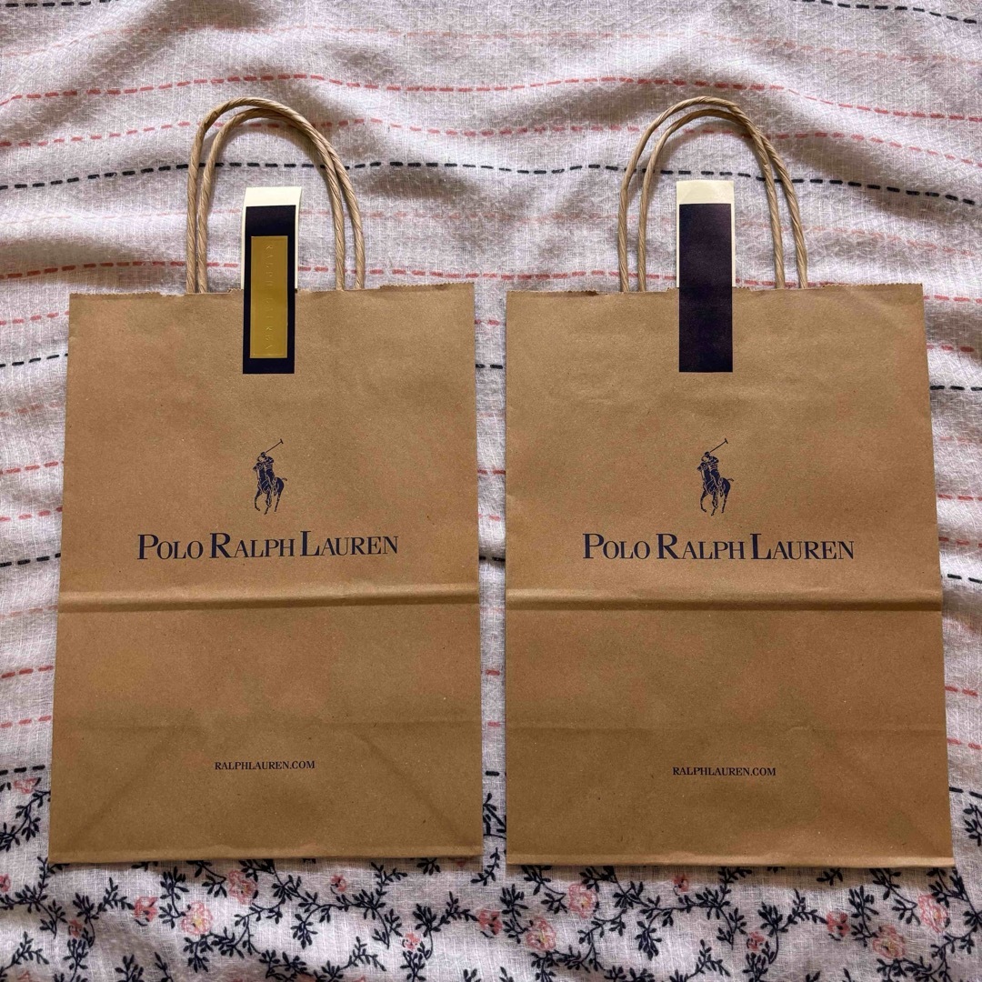 POLO RALPH LAUREN - ラルフローレン 紙袋2枚セットの通販 by POLO RALPH LAUREN - ラルフローレン 紙袋2枚セットの通販 by