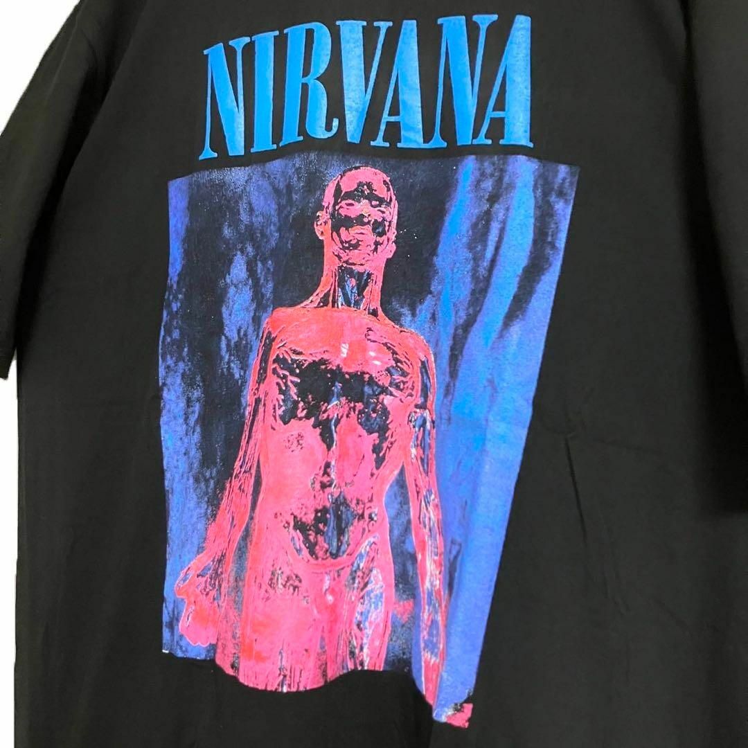 AGAINST - ニルヴァーナNIRVANA スリバーSLIVER バンドTシャツ AGAINST - ニルヴァーナNIRVANA スリバーSLIVER バンドTシャツ