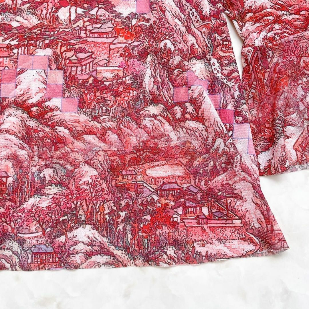 極美品 VIVIENNE TAM ヴィヴィアンタム ブラウス パワーネット XL 極美品 VIVIENNE TAM ヴィヴィアンタム ブラウス パワーネット XL