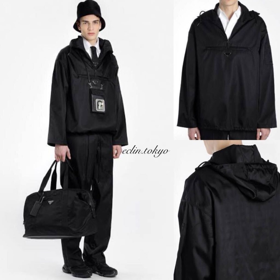 PRADA - PRADA BLACK PINK JENNIE着 アノラックパーカー E4390の PRADA - PRADA BLACK PINK JENNIE着 アノラックパーカー E4390の