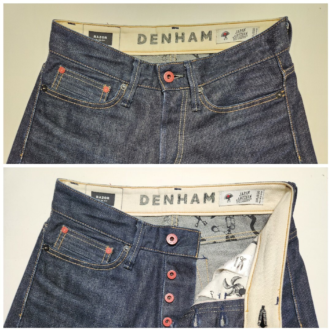DENHAM - 【美品】DENHAM デンハム RAZOR MIJSYURIV 650本 W28の DENHAM - 【美品】DENHAM デンハム RAZOR MIJSYURIV 650本 W28の