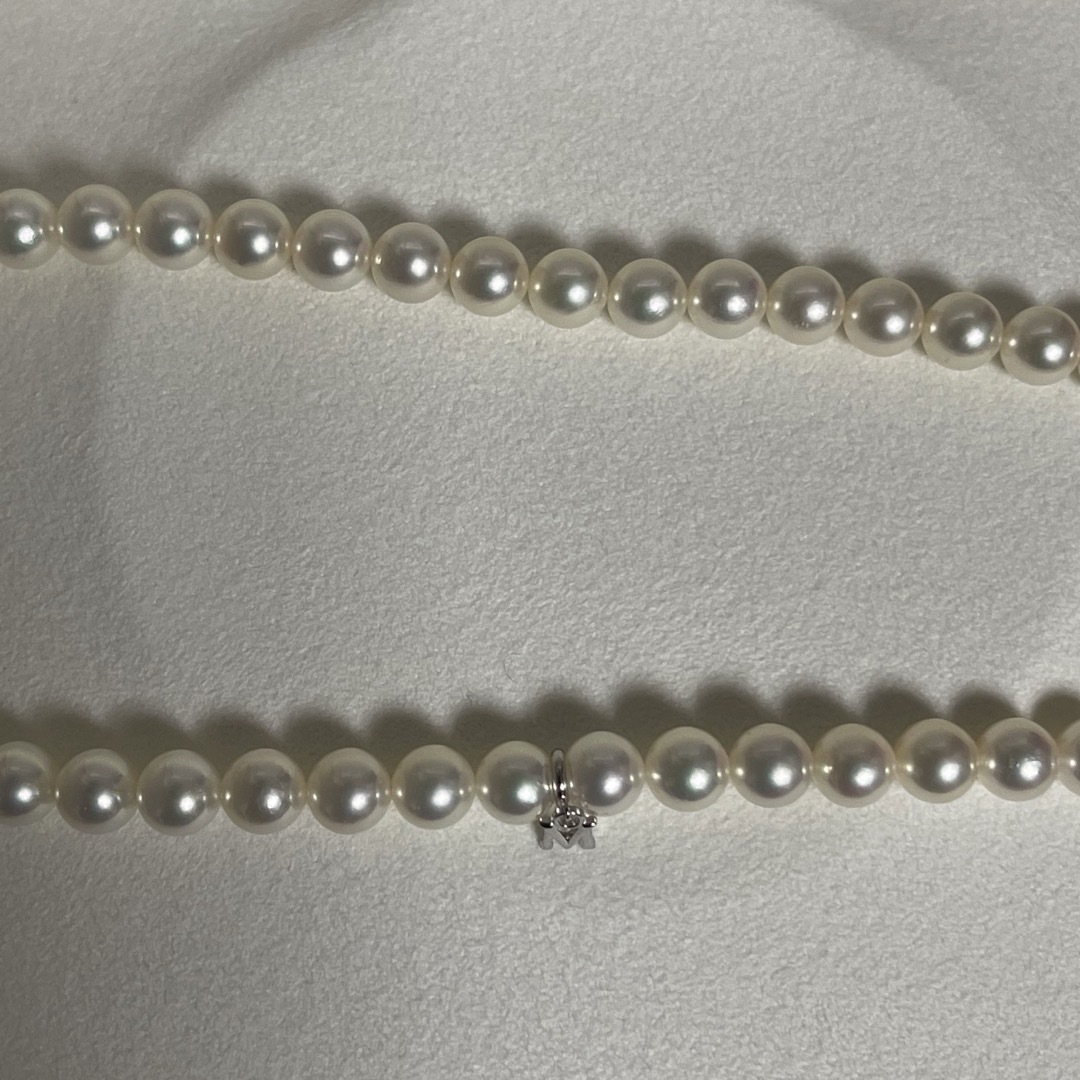 MIKIMOTO - 【美品】ミキモトパールネックレス7-7.5mm 約43cmの MIKIMOTO - 【美品】ミキモトパールネックレス7-7.5mm 約43cmの