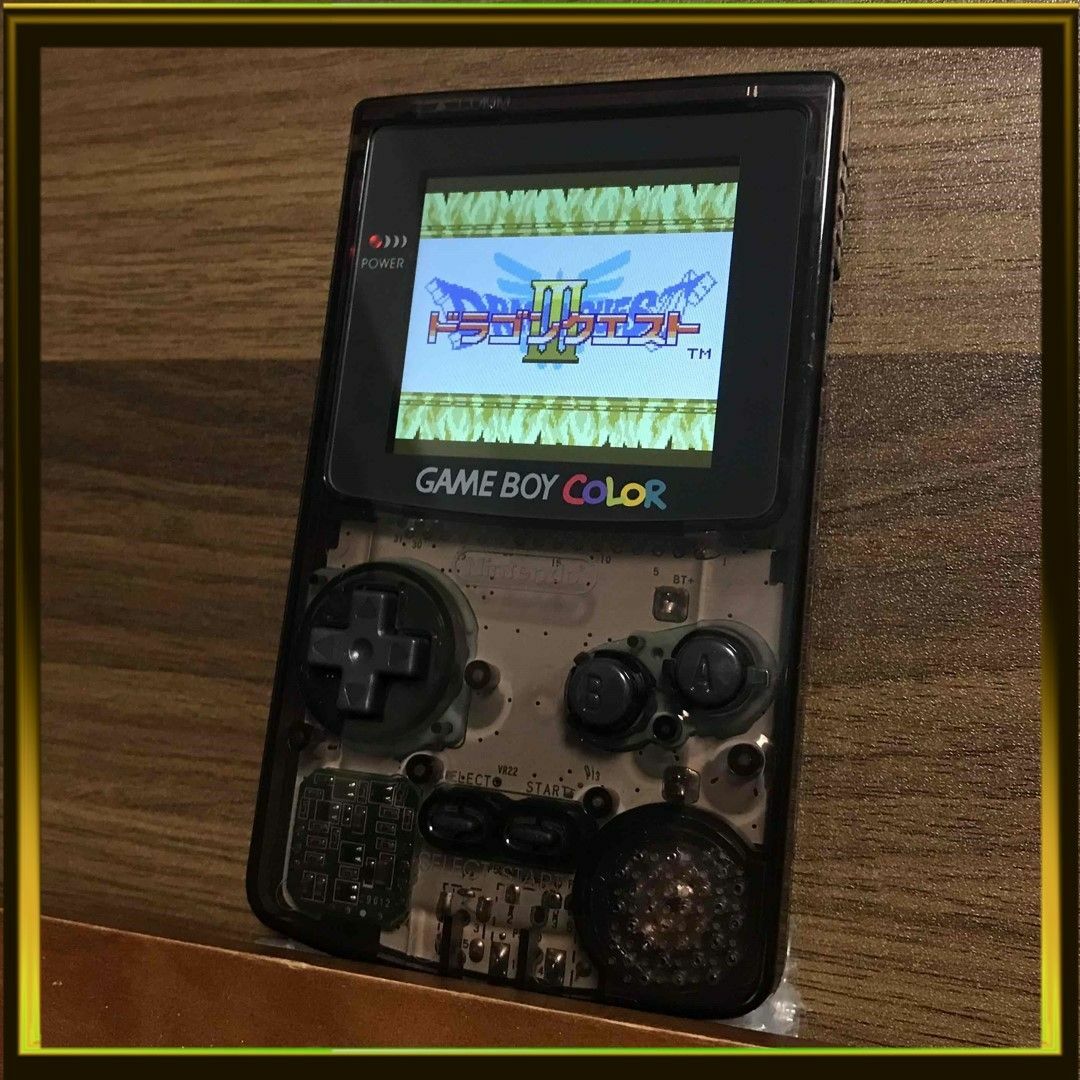 ゲームボーイカラー2.6インチIPS液晶カスタム【ブラック】 柔らか ゲームボーイカラー2.6インチIPS液晶カスタム【ブラック】 柔らか