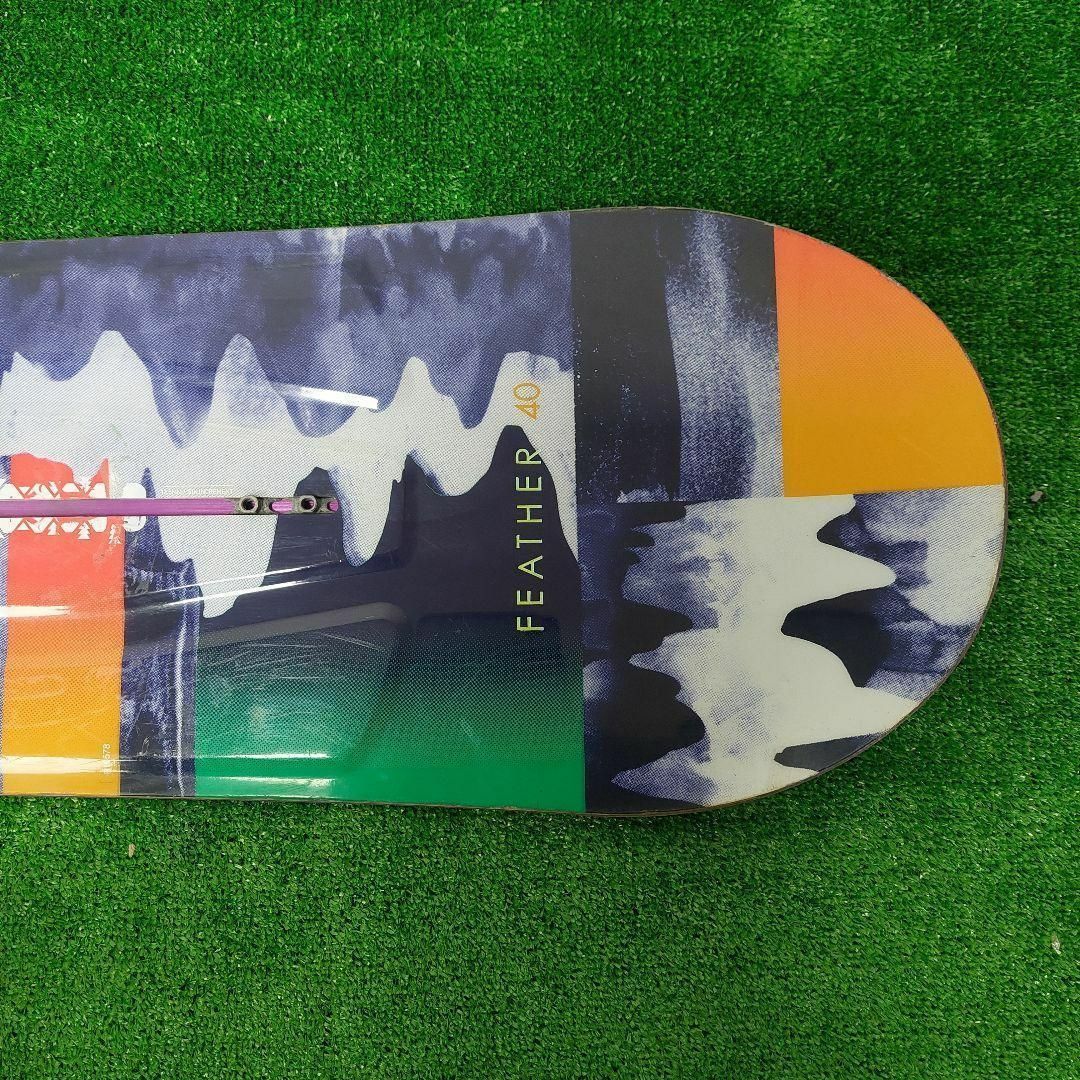 BURTON FEATHER FLAT TOP 140 レディース BURTON FEATHER FLAT TOP 140 レディース