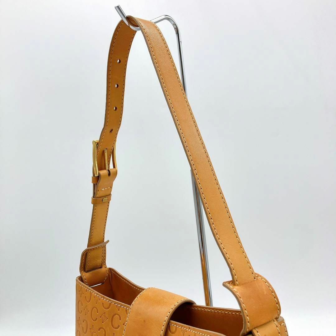 CELINE - 【CELINE】ショルダーバッグ Cマカダム柄 ゴールド金具 CELINE - 【CELINE】ショルダーバッグ Cマカダム柄 ゴールド金具