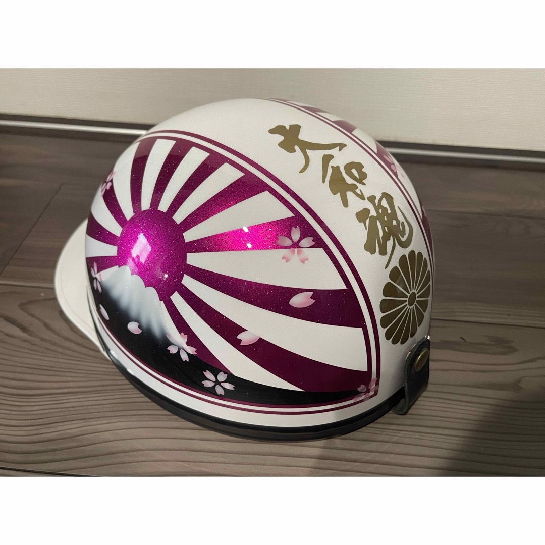 コルク半 カスタム 富士日章 マジック ホワイトピンク ラメ 桜 コルク半 カスタム 富士日章 マジック ホワイトピンク ラメ 桜
