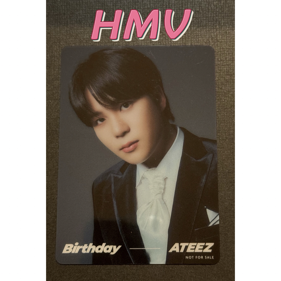 ATEEZ ジョンホ Birthdayトレカ つつま ATEEZ ジョンホ Birthdayトレカ つつま