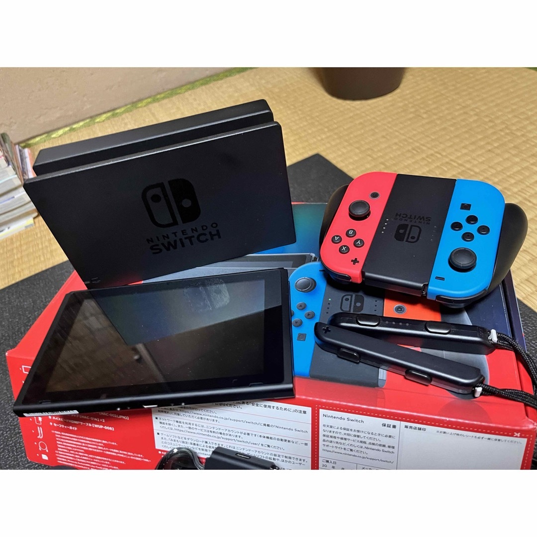 Nintendo Switch - nintendo switch joy-con ネオンブルー ネオンレッド