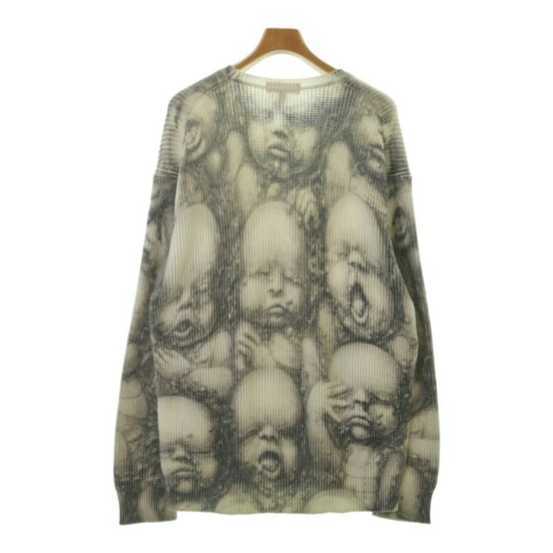 Supreme - Supreme シュプリーム ニット・セーター M グレーx白 Supreme - Supreme シュプリーム ニット・セーター M グレーx白