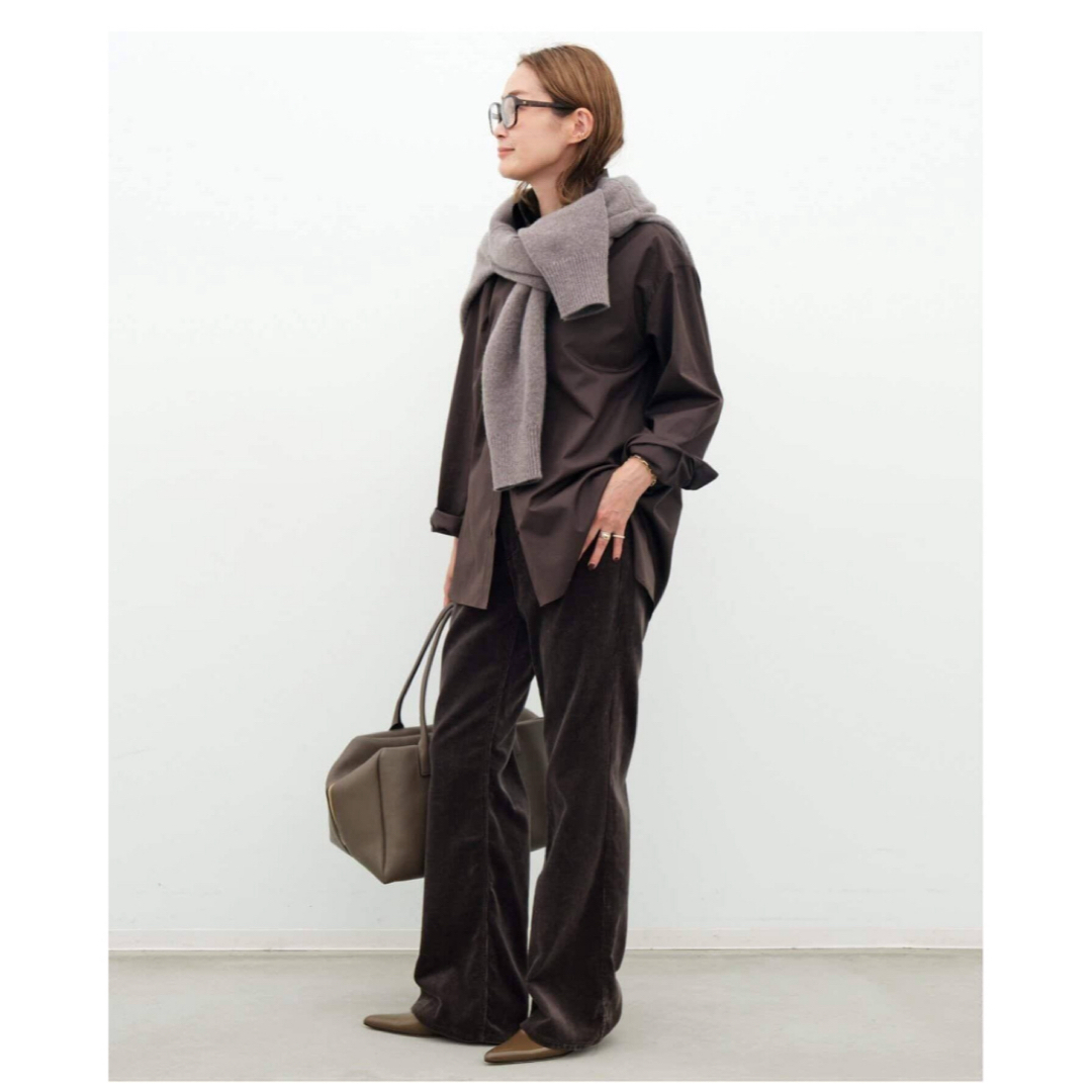 DEUXIEME CLASSE - 36 新品 Candid パンツ ブラウン ミューズ DEUXIEME CLASSE - 36 新品 Candid パンツ ブラウン ミューズ