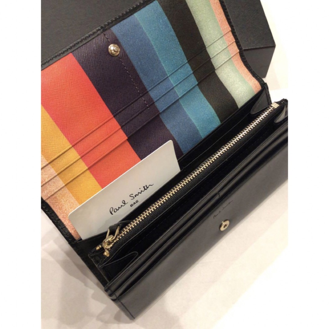 Paul Smith - 新品 ポールスミス 長財布 アーティストストライプ Paul Smith - 新品 ポールスミス 長財布 アーティストストライプ