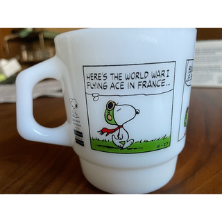 スヌーピー(SNOOPY)のSNOOPY マグカップ　ファイヤーキング　フライングエース　(グラス/カップ)