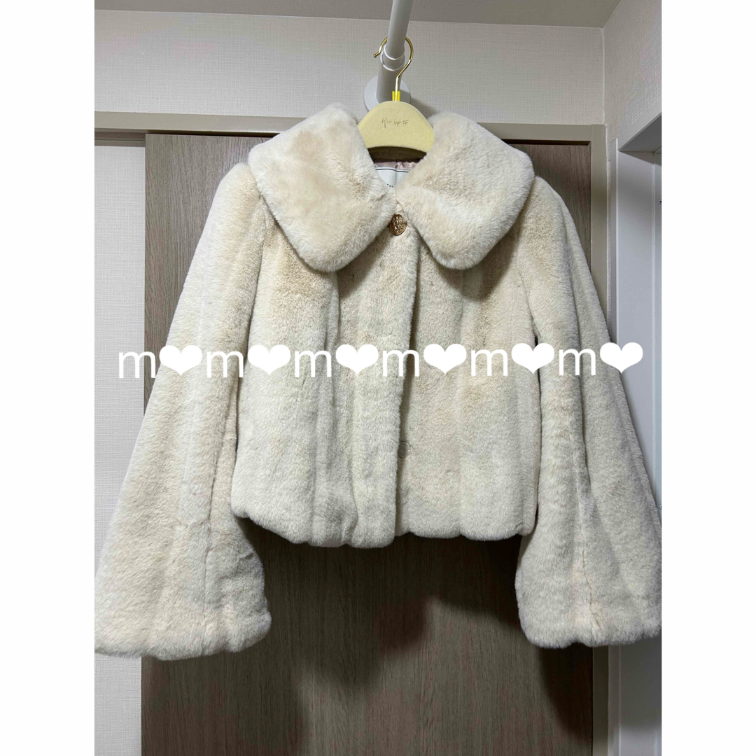 herlipto Winter Love Faux Fur Coat ecru herlipto Winter Love Faux Fur Coat ecru