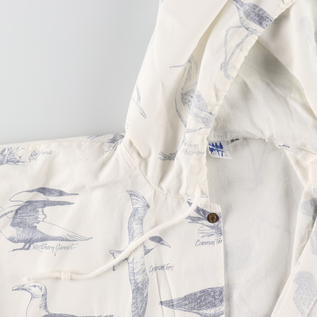古着 80年代 ミシガンラグ MICHIGAN RAG CO. 鳥柄 コットン 古着 80年代 ミシガンラグ MICHIGAN RAG CO. 鳥柄 コットン
