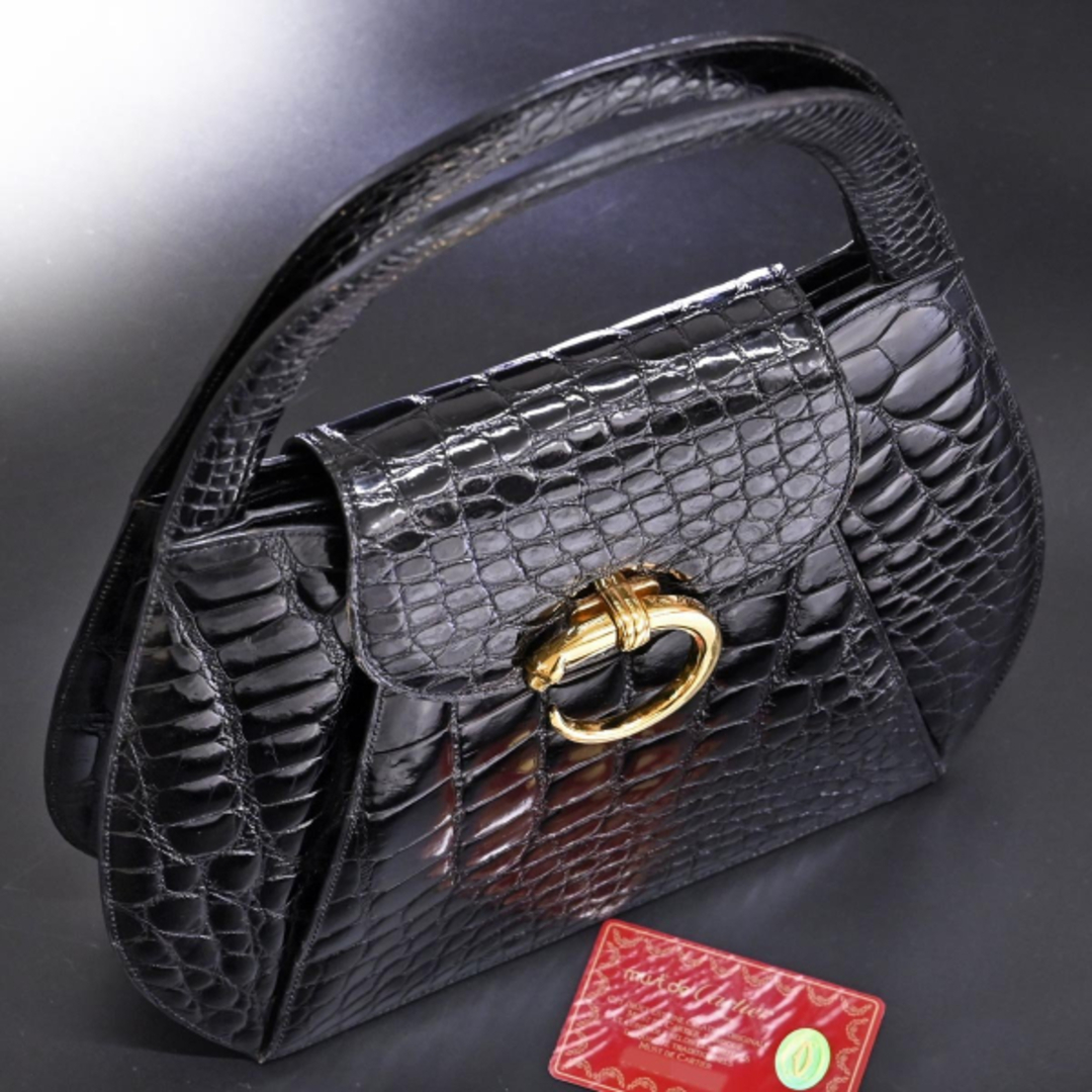 Cartier - 本物 超美品 カルティエ 最高級クロコダイルレザー Cartier - 本物 超美品 カルティエ 最高級クロコダイルレザー