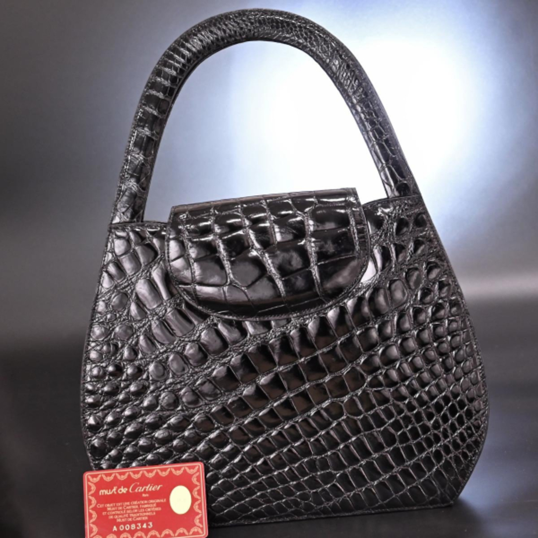 Cartier - 本物 超美品 カルティエ 最高級クロコダイルレザー Cartier - 本物 超美品 カルティエ 最高級クロコダイルレザー
