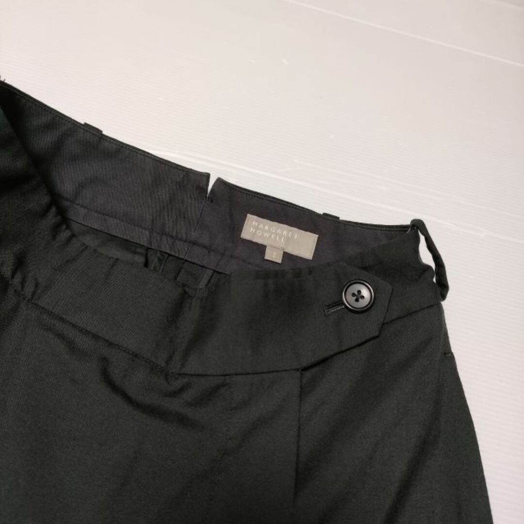 MARGARET HOWELL FINE WOOL POPLIN キュロット ラップスカート MARGARET HOWELL FINE WOOL POPLIN キュロット ラップスカート