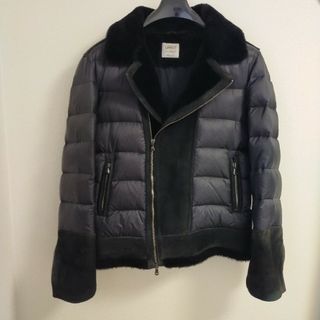 EMMETI - 未使用 EMMETI エンメティ ムートン ナイロン レザー EMMETI - 未使用 EMMETI エンメティ ムートン ナイロン レザー