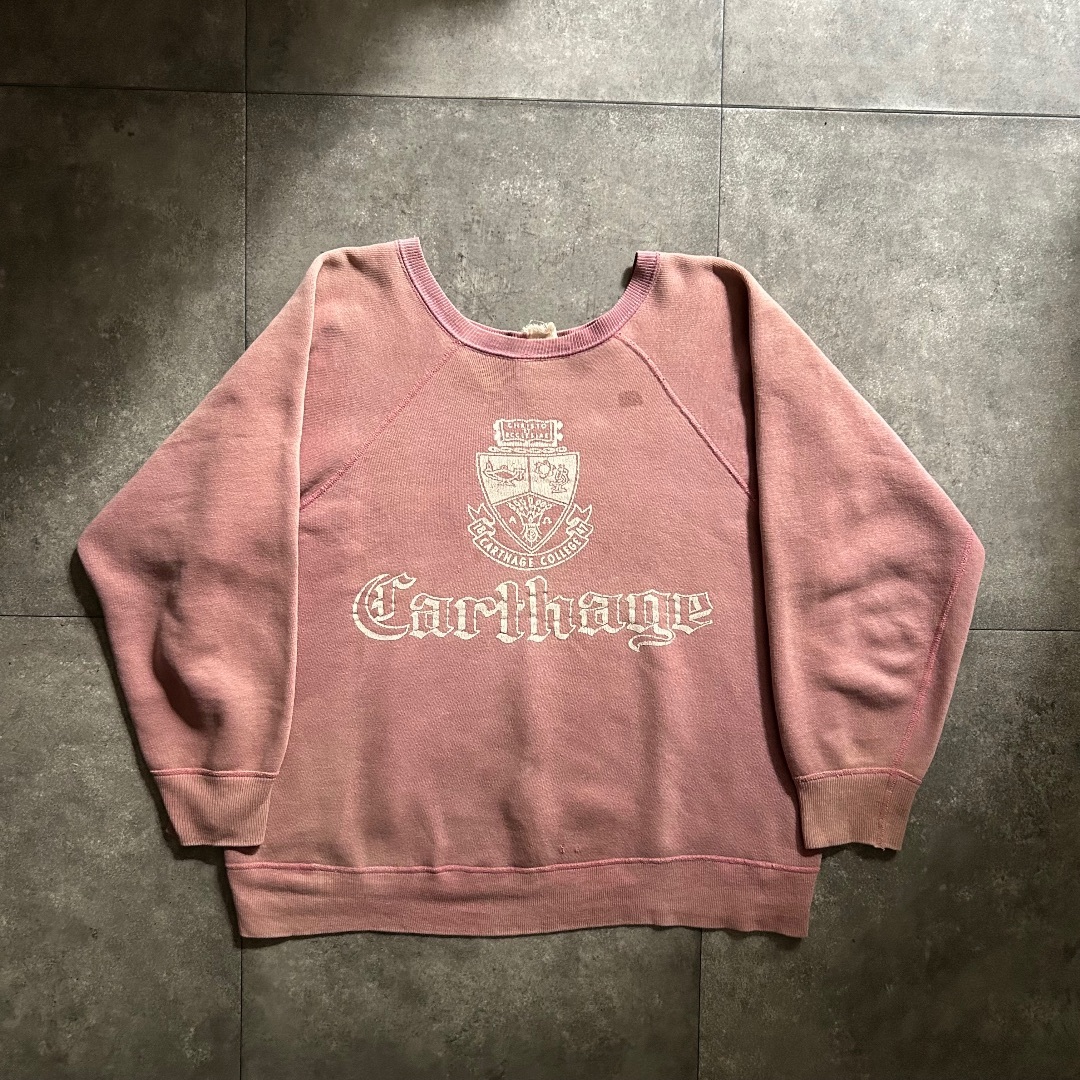 Champion - 60s チャンピオン ヴィンテージスウェット USA製 フェードピンク M