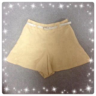 ミッシュマッシュ(MISCH MASCH)の春色キュロット風ショートパンツ(ショートパンツ)