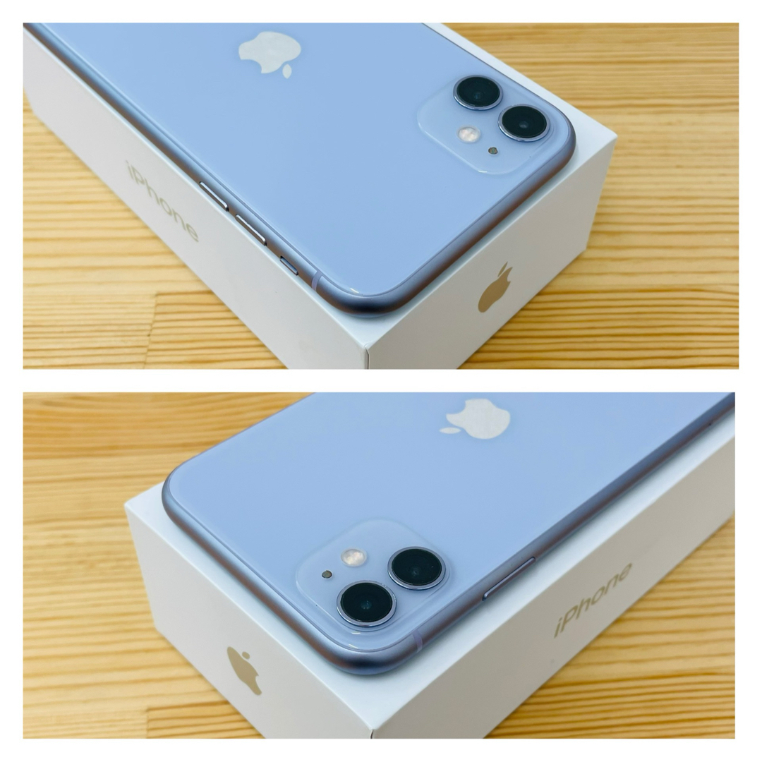 A 100% iPhone 11 パープル 256 GB SIMフリー 本体 A 100% iPhone 11 パープル 256 GB SIMフリー 本体