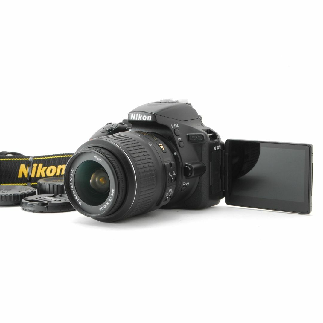 Nikon - ❤️高性能スタイリッシュ一眼レフ！スマホ転送OK★ニコン D5600❤️