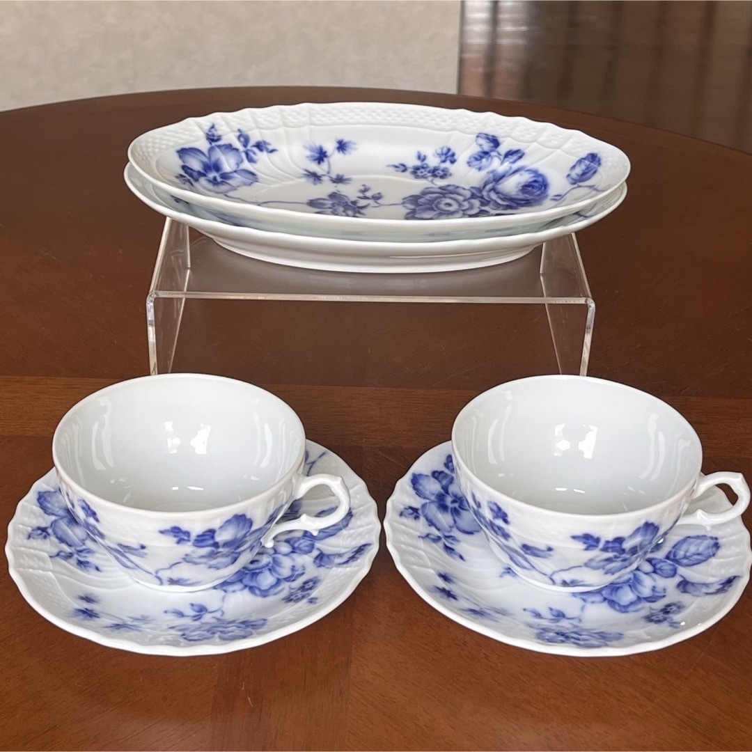 Richard Ginori - 【美品】リチャードジノリ☆ローズブルー Richard Ginori - 【美品】リチャードジノリ☆ローズブルー