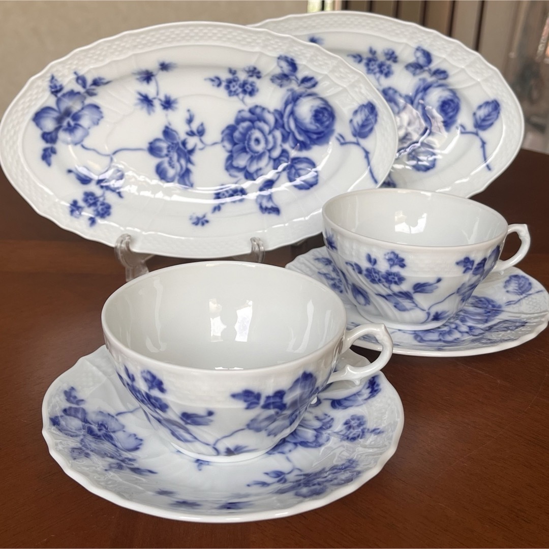 Richard Ginori - 【美品】リチャードジノリ☆ローズブルー Richard Ginori - 【美品】リチャードジノリ☆ローズブルー