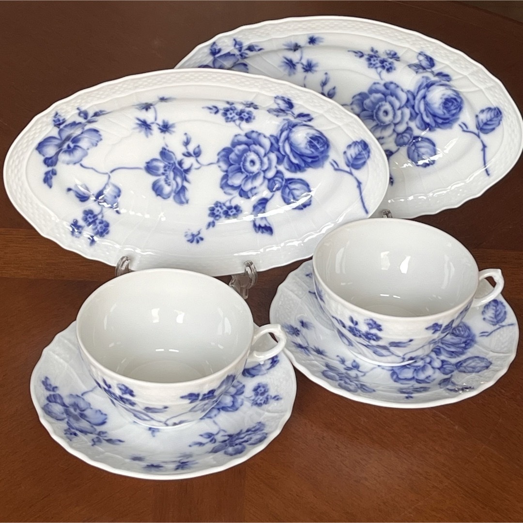 Richard Ginori - 【美品】リチャードジノリ☆ローズブルー Richard Ginori - 【美品】リチャードジノリ☆ローズブルー