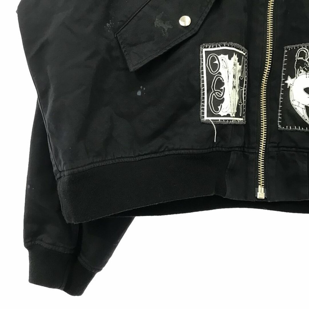 美品】 KIDILL / キディル | PATCH MA-1 JACKET ジャケット | F 美品】 KIDILL / キディル | PATCH MA-1 JACKET ジャケット | F