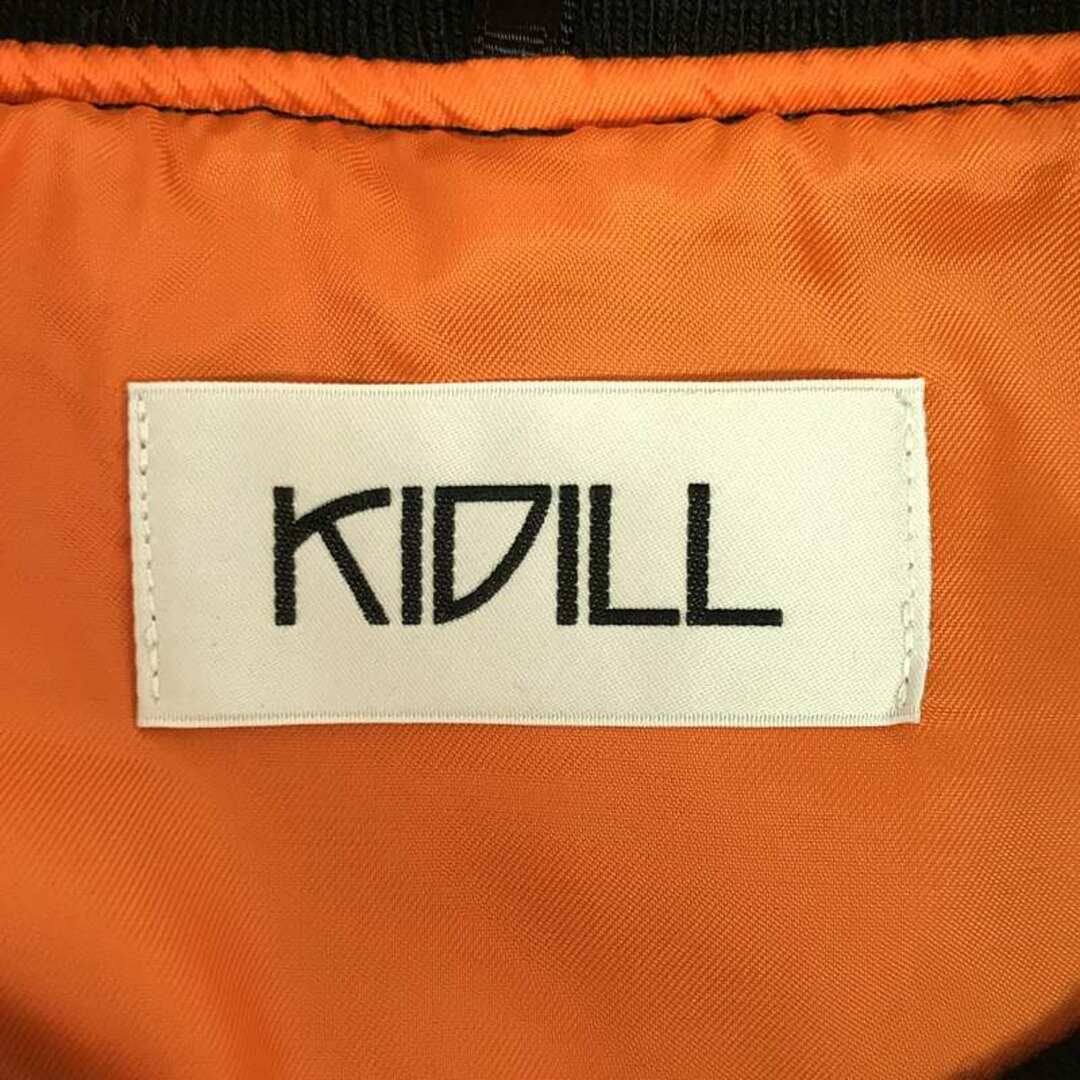 美品】 KIDILL / キディル | PATCH MA-1 JACKET ジャケット | F 美品】 KIDILL / キディル | PATCH MA-1 JACKET ジャケット | F