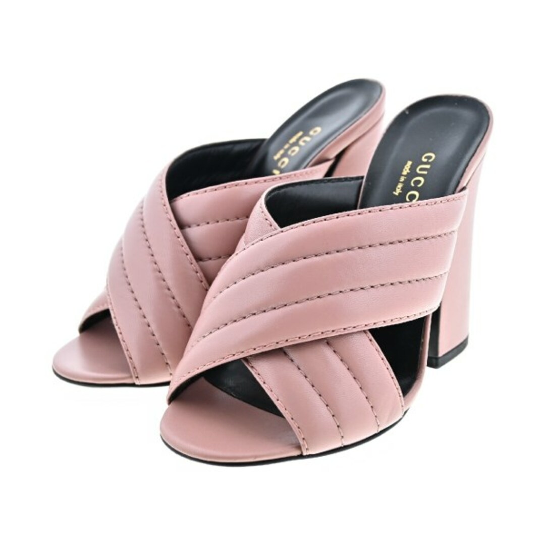 GUCCI グッチ サンダル EU34 1/2(21cm位) ピンク 【古着】 GUCCI グッチ サンダル EU34 1/2(21cm位) ピンク 【古着】
