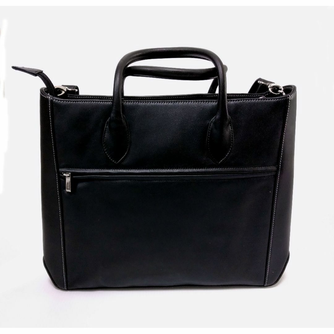 BREE - 希少【新品】BREE レザー ブラック ビジネスバッグ [国内 BREE - 希少【新品】BREE レザー ブラック ビジネスバッグ [国内