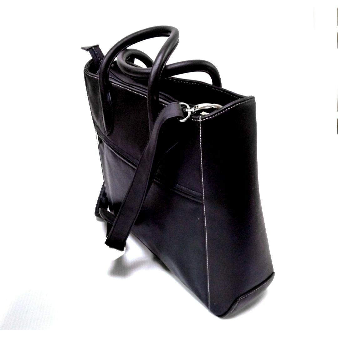 BREE - 希少【新品】BREE レザー ブラック ビジネスバッグ [国内 BREE - 希少【新品】BREE レザー ブラック ビジネスバッグ [国内