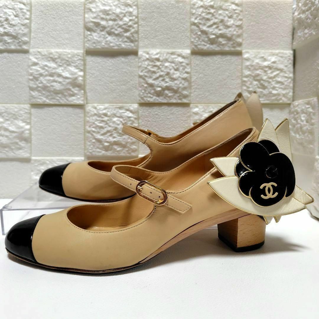 美品・付属品有り✨ CHANEL 36(23) ココマーク カメリア バイ 美品・付属品有り✨ CHANEL 36(23) ココマーク カメリア バイ