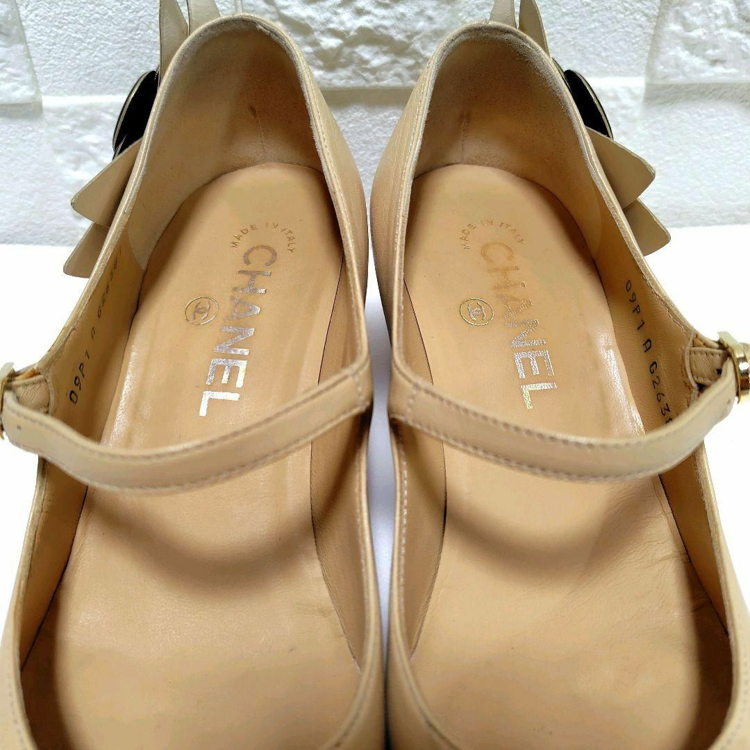 美品・付属品有り✨ CHANEL 36(23) ココマーク カメリア バイ 美品・付属品有り✨ CHANEL 36(23) ココマーク カメリア バイ
