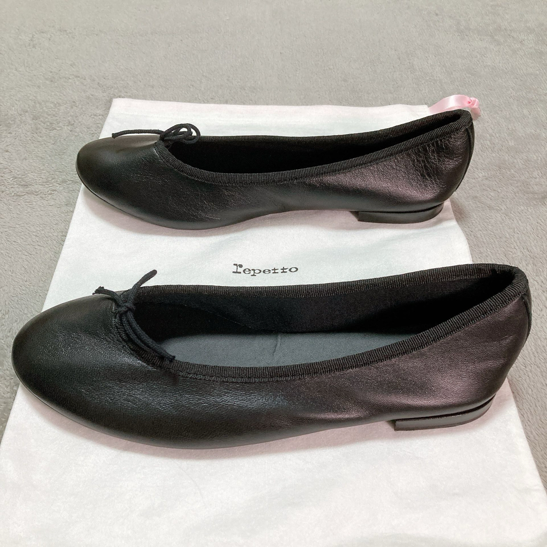 新品】repetto レペット バレエシューズ Lili サンドリオン BK 新品】repetto レペット バレエシューズ Lili サンドリオン BK