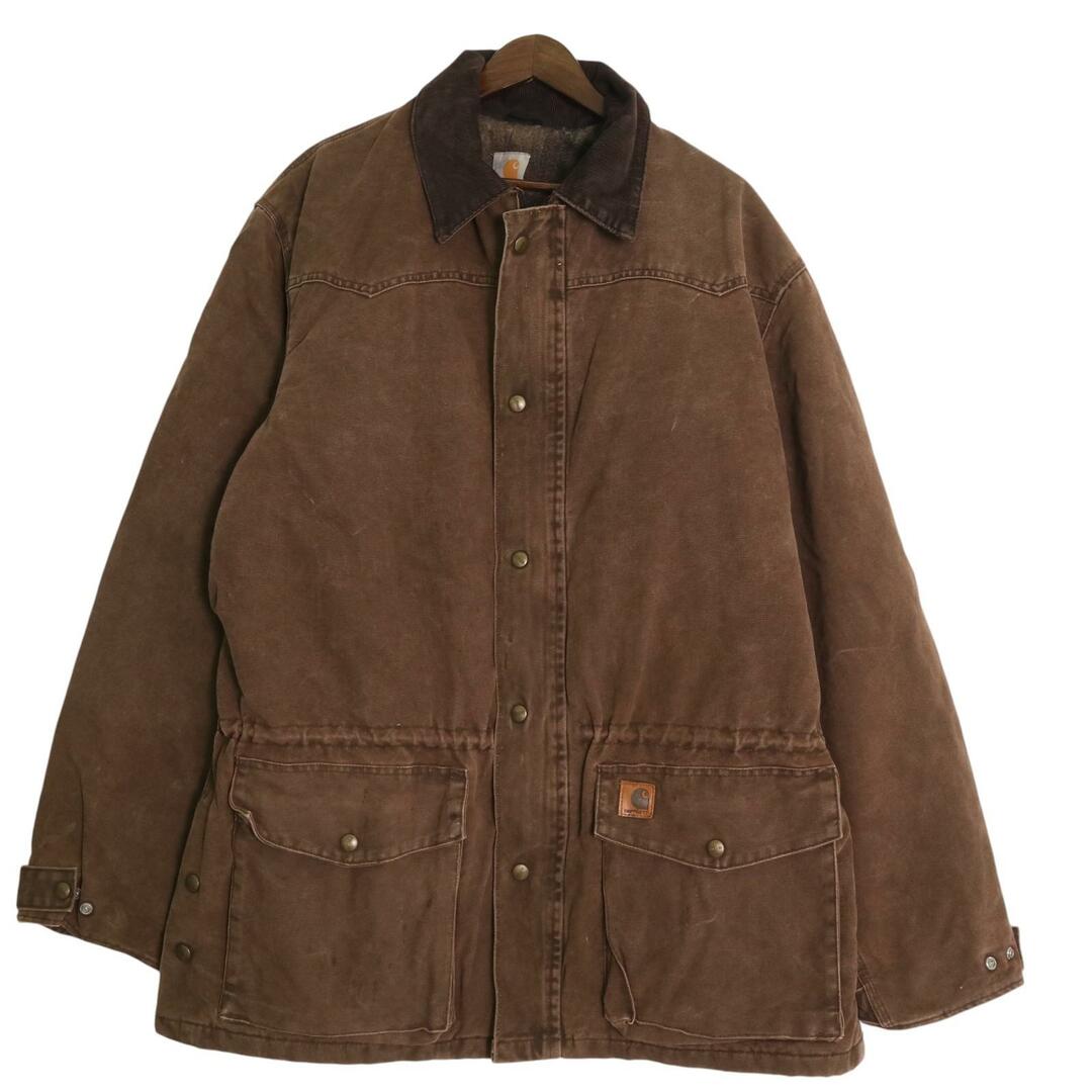 00年代 Carhartt カーハート ダック ワークジャケット ブラウン 00年代 Carhartt カーハート ダック ワークジャケット ブラウン