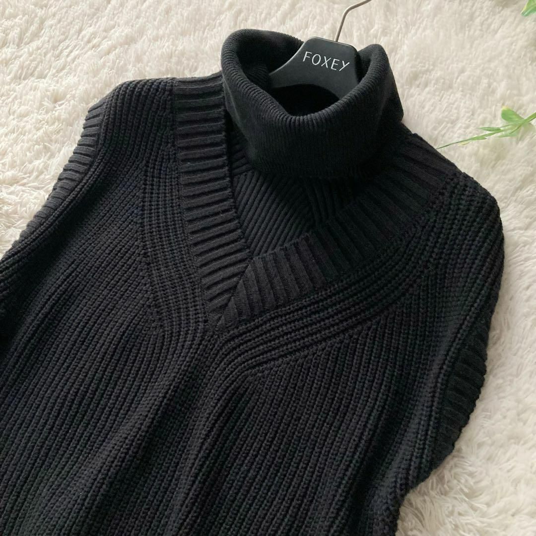 sacai - sacai カットアウトアシンメトリーニットベスト Knit sacai - sacai カットアウトアシンメトリーニットベスト Knit
