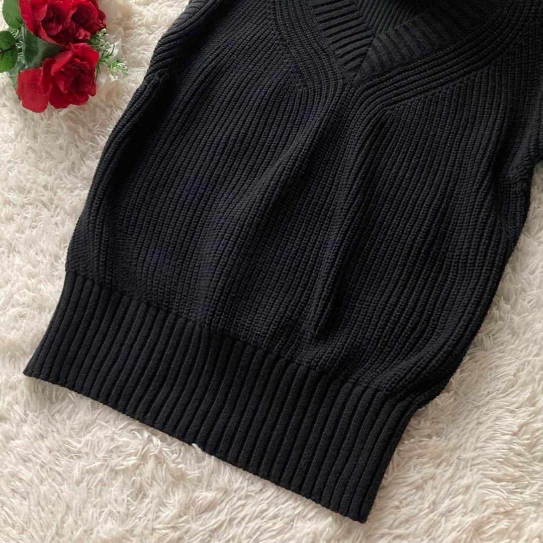 sacai - sacai カットアウトアシンメトリーニットベスト Knit sacai - sacai カットアウトアシンメトリーニットベスト Knit