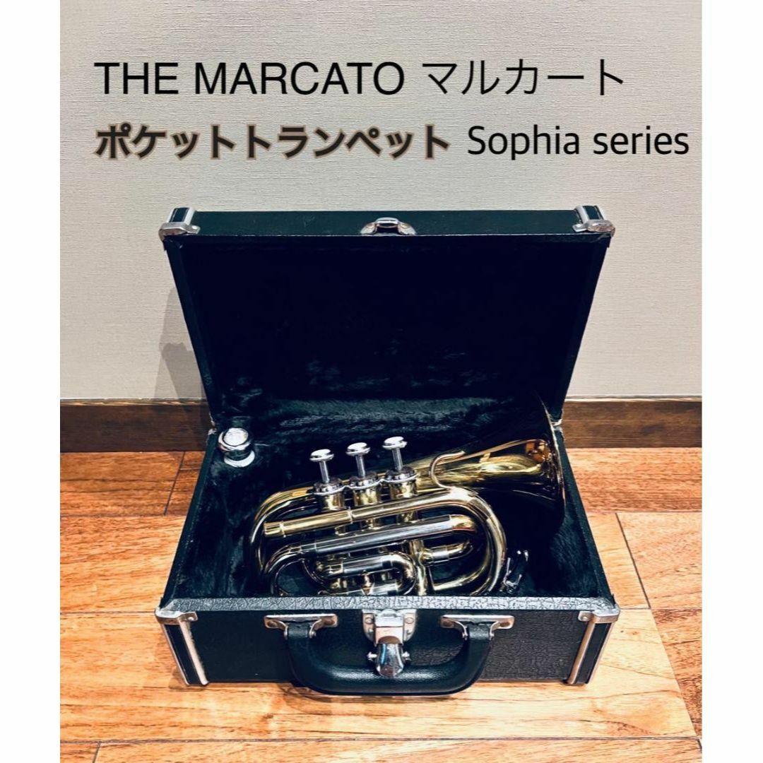 マルカートトランペット 初心者向け 美品 ケース付き (THE マルカートトランペット 初心者向け 美品 ケース付き (THE