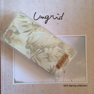 アングリッド(Ungrid)のiPhoneケース♡ノベルティ♡レア(モバイルケース/カバー)