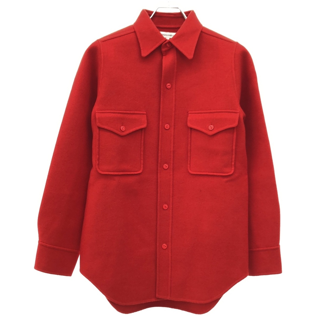 MADISONBLUE - MADISON BLUE マディソンブルー 18AW ウールCPOシャツジャケット MB184-5017 レッド 02
