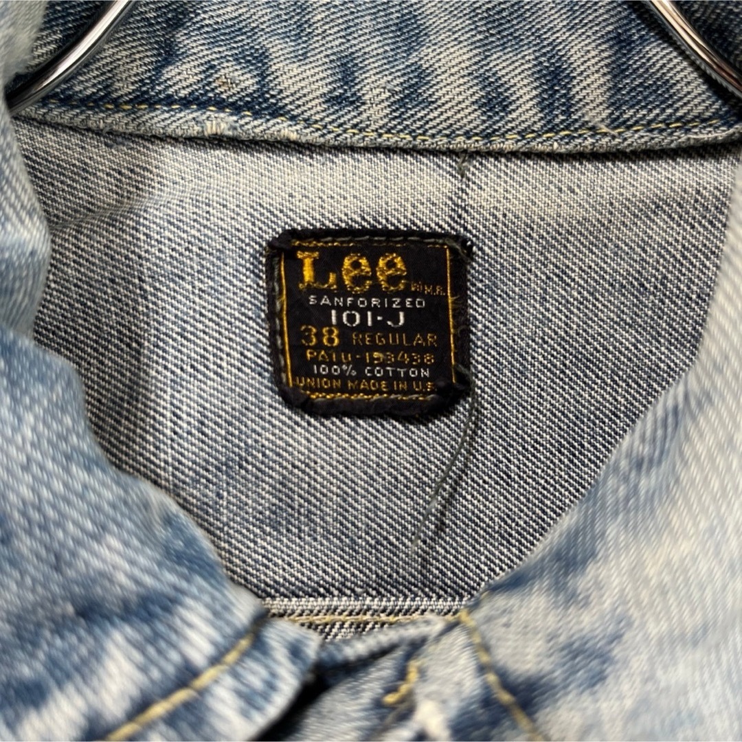 Lee - 【圧倒的雰囲気】60's Lee 101-J デニムジャケット 38 FFA Lee - 【圧倒的雰囲気】60's Lee 101-J デニムジャケット 38 FFA
