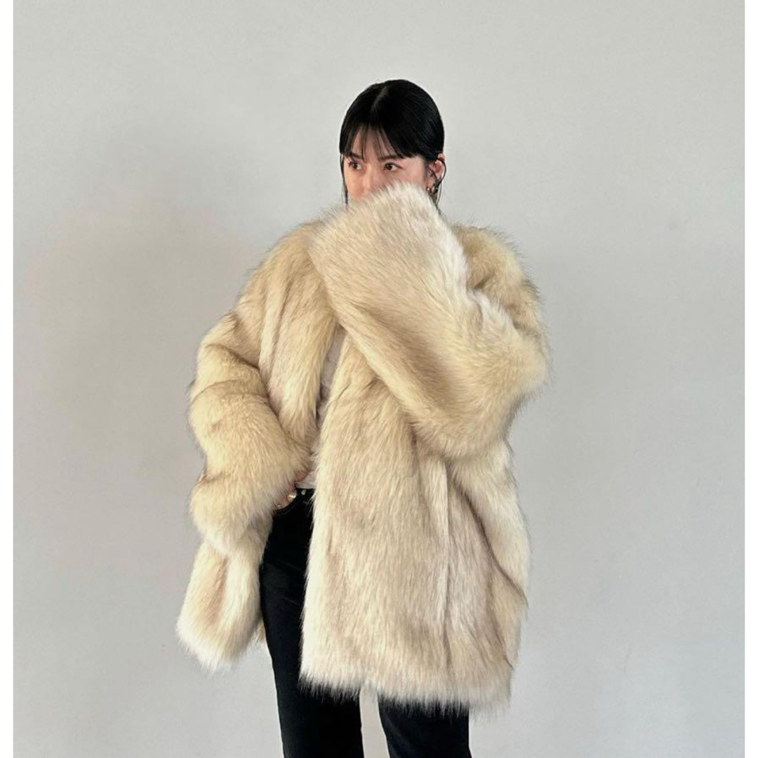 CLANE - NO COLLAR VOLUME ECO FAR COATの通販 by CLANE - NO COLLAR VOLUME ECO FAR COATの通販 by