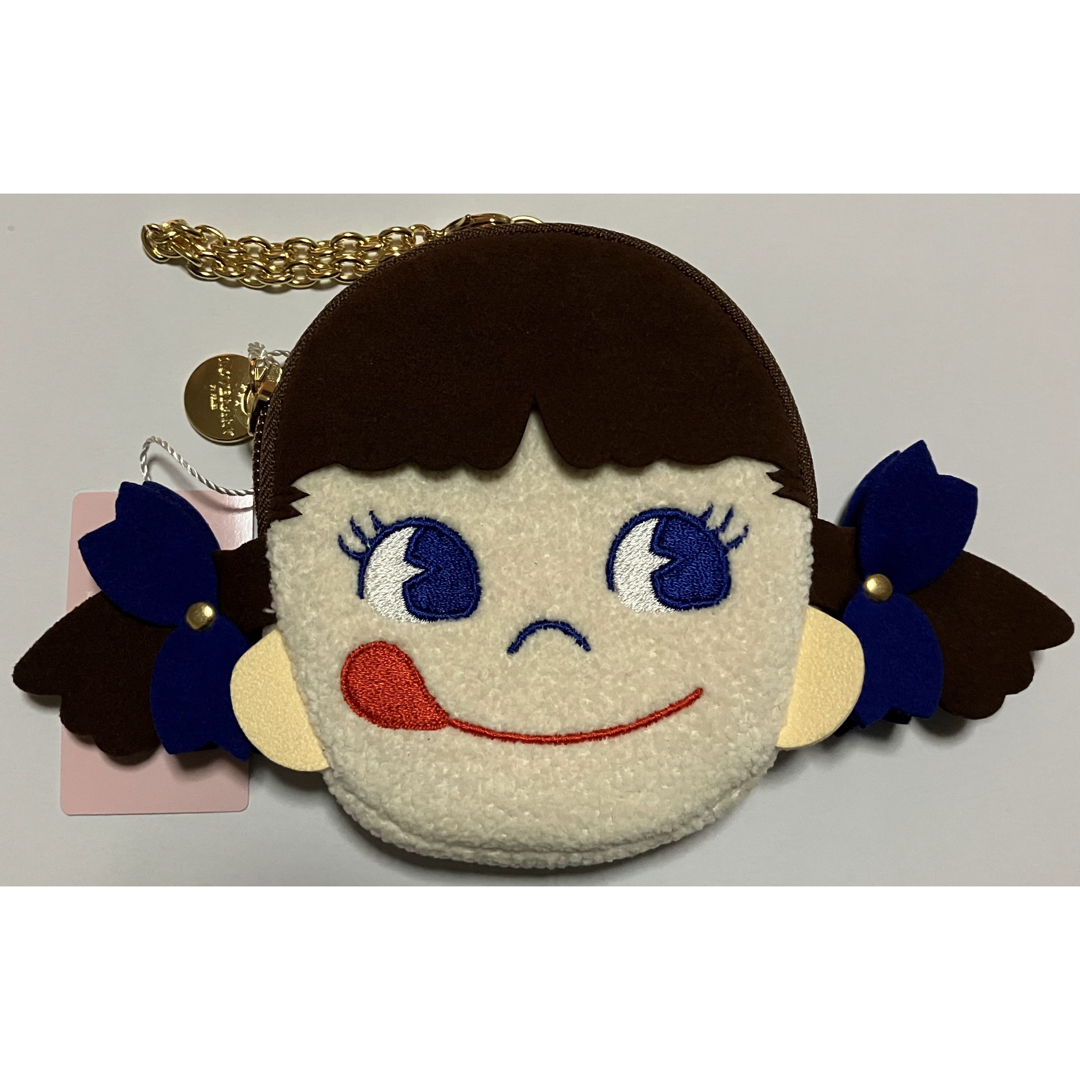 新品 FEILER ポーチ ペコア・ラ・モード 顔型ポーチ ペコちゃん 新品 FEILER ポーチ ペコア・ラ・モード 顔型ポーチ ペコちゃん