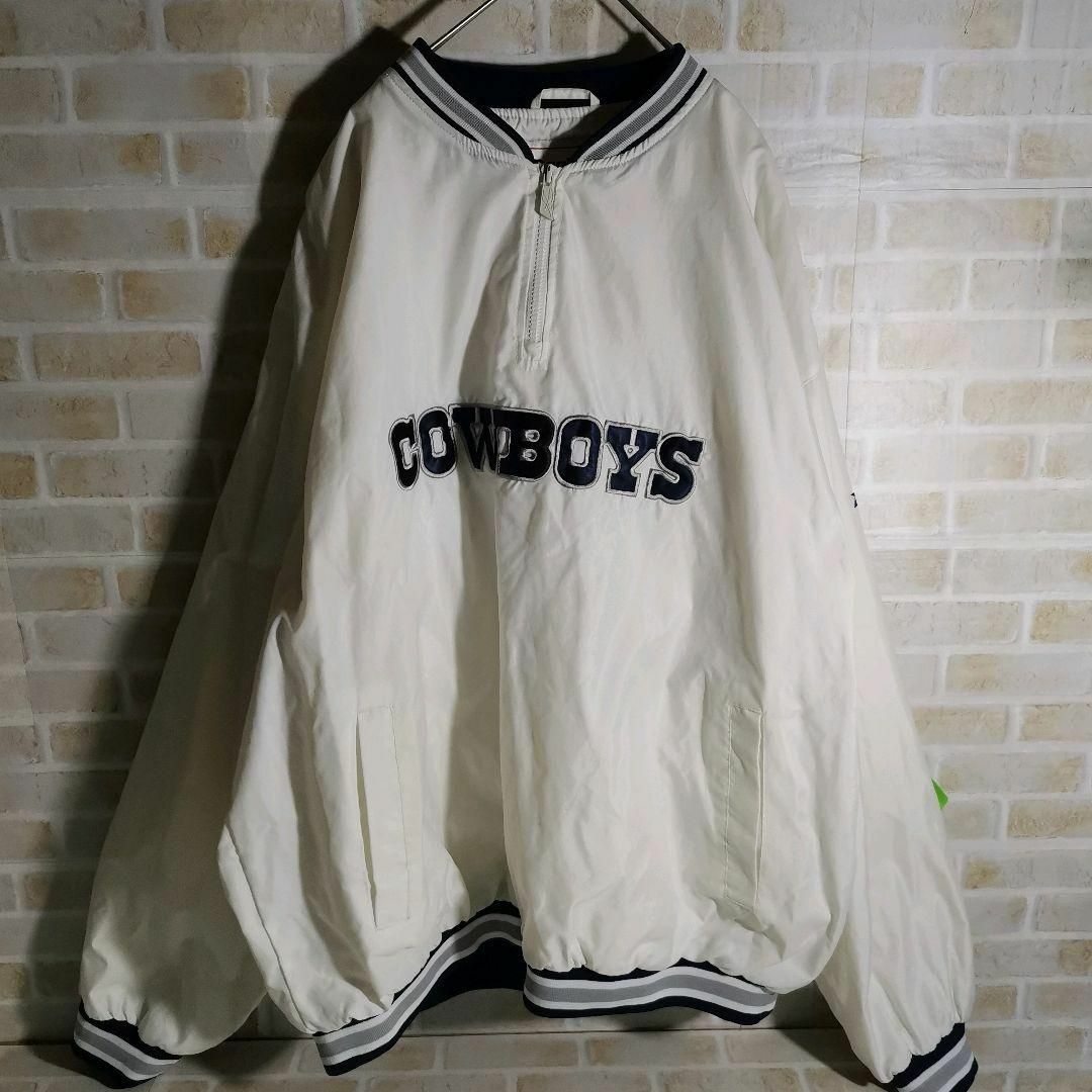 Reebok リーボック 90s ナイロン プルオーバー ハーフジップ 白 Reebok リーボック 90s ナイロン プルオーバー ハーフジップ 白