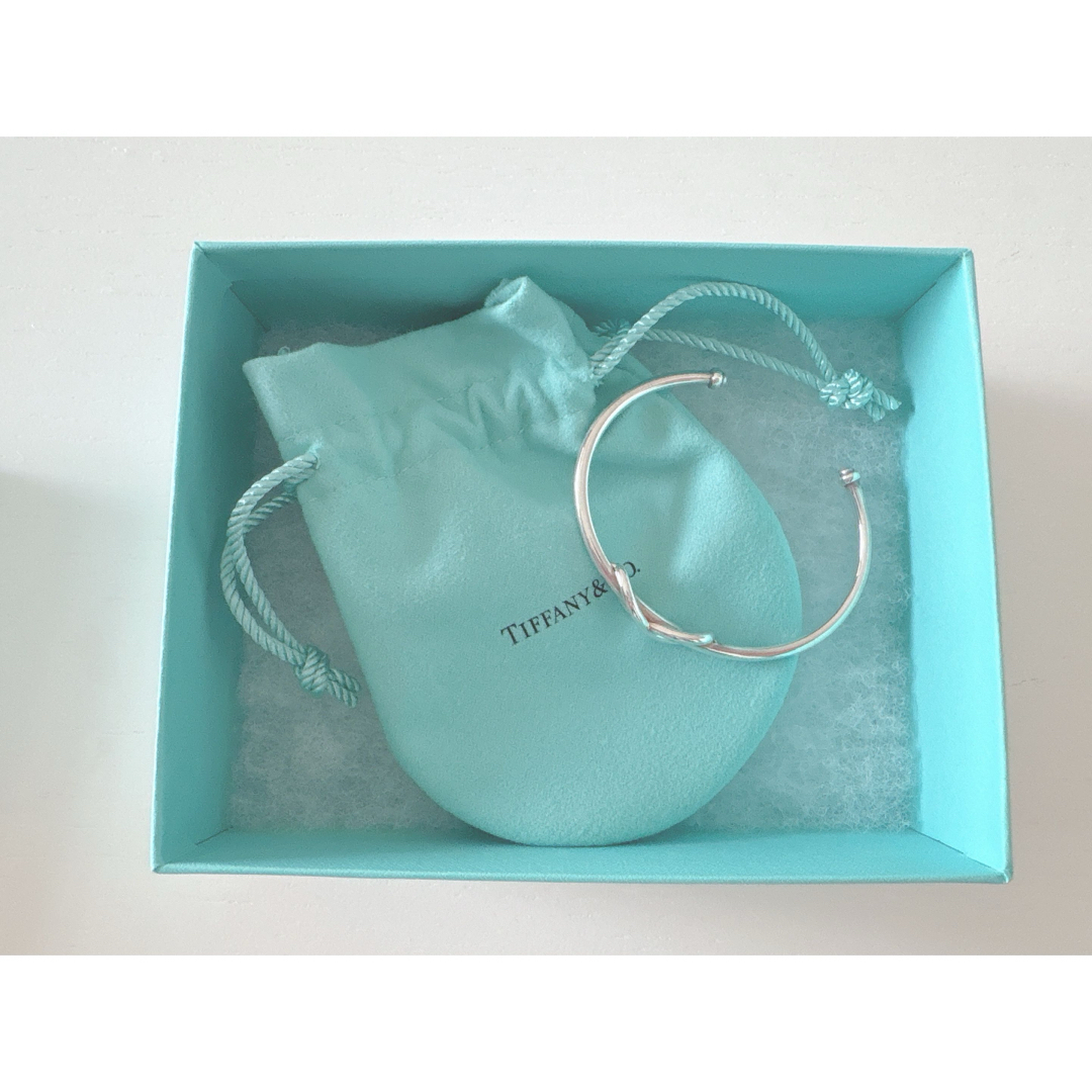 Tiffany & Co. - ティファニー インフィニティ カフ バングルの Tiffany & Co. - ティファニー インフィニティ カフ バングルの